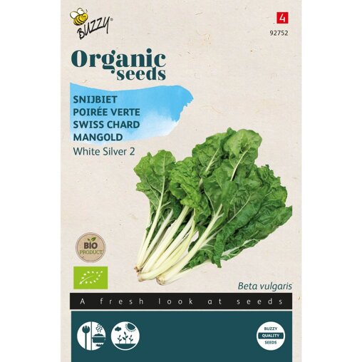 Buzzy ® Bio Snijbiet White Silver 2 Voorzijde
